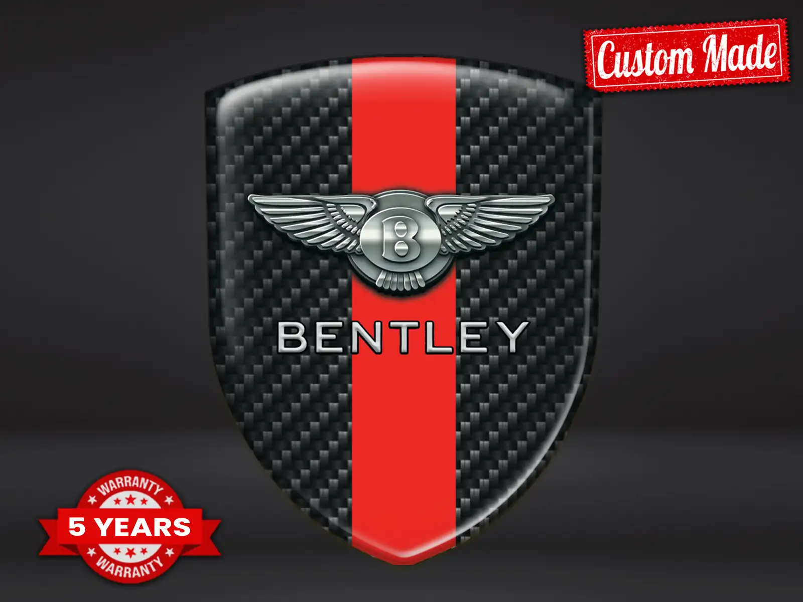 Bentley Adesivi Aziendali Sportivi Personalizzati Robusti Pro